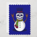 Search for gothic christmas invitations Skeleton