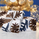 Search for pine cone wrapping paper Modern