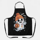 Search for funny ghost aprons Autumn
