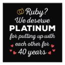 Search for 40th wedding anniversary art Couple