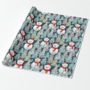 Search for snowman christmas wrapping paper Festive