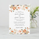 Search for pink and orange wedding invitations Floral