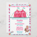Search for girl circus invitations Cute