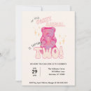 Search for gummy bears invitations Pink