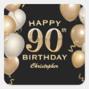 Search for 90 years old stickers Birthday party
