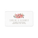 Search for rustic antlers return address labels Bohemian