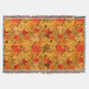 Search for red leaf blankets Orange