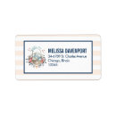 Search for decorated egg return address labels Whimsical