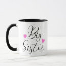 Search for cute big sister mugs For her