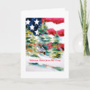 Search for american flag christmas cards Military