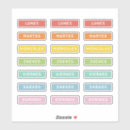 Search for day week stickers Friday