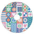 Search for scandinavian tree skirts Geometric