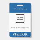 Search for visitor id badges Company logo