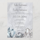 Search for geode wedding invitations Blue