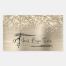 Search for glam rectangle stickers Glitter