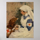 Search for vintage nurse posters Military