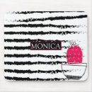Search for white zebra stripes mousepads Pink