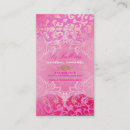 Search for mary business cards Pink