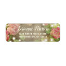 Search for rustic string lights return address labels Floral
