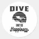 Search for funny scuba diving stickers Snorkelling