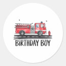 Search for boy firefighter stickers Party