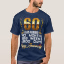 Search for funny 60th anniversary tshirts Retro