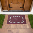 Search for bow doormats Elegant