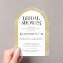 Search for white and gold bridal shower invitations Fancy