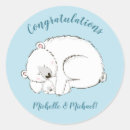 Search for adorable baby shower stickers Bear