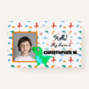Search for kids id badges Dinosaur