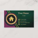 Search for purple house business cards Professional