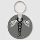 Search for black snake key rings Black and white