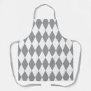Search for white diamond pattern aprons Classic