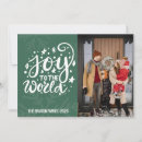 Search for large christmas cards Joy to the world