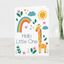 Search for newborn baby boy cards Rainbow