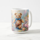 Search for pink teddy bear mugs Adorable