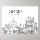 Search for prague travel posters Old town prague
