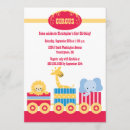 Search for circus train invitations Fun