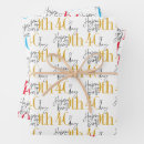 Search for 40th birthday wrapping paper Gold