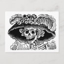 Search for calaveras postcards Skeleton