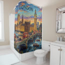 Search for london shower curtains Vintage