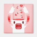 Search for cute monster magnets Red