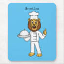 Search for funny chef mousepads Cartoon
