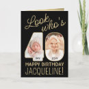 Search for 40 birthday cards Black and gold