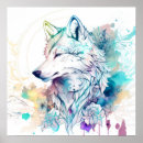 Search for wolf portrait posters Animal