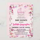 Search for stroller shower invitations Elegant