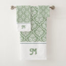 Search for vintage green bath towels Pattern