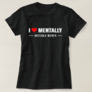 Search for unstable tshirts Mentally