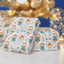 Search for little girl christmas wrapping paper Xmas