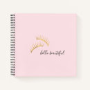 Search for eyelash notebooks Gold